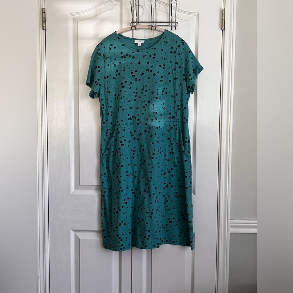 I JILL WOMENS DRESS, COTTON SHIFT, size medium